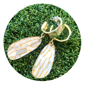 Pearlised Drop Hoop