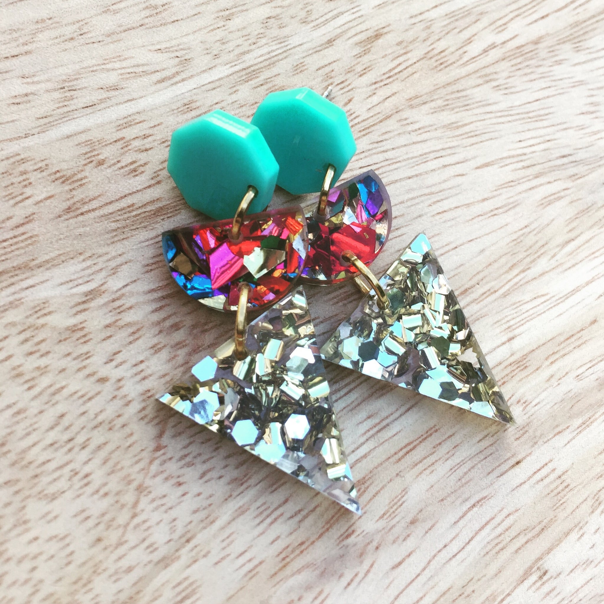 Metallic trios